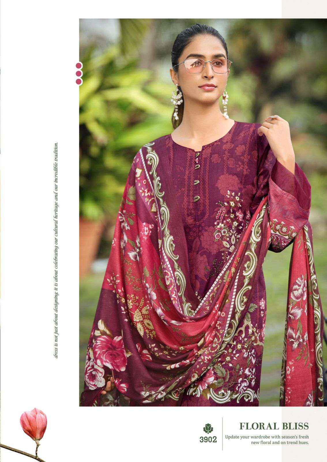 Ishaal Prints Gulmohar Combo Pure Lawn Cotton Dress Material Wholesale Collection ( 10 Pcs Catalog )