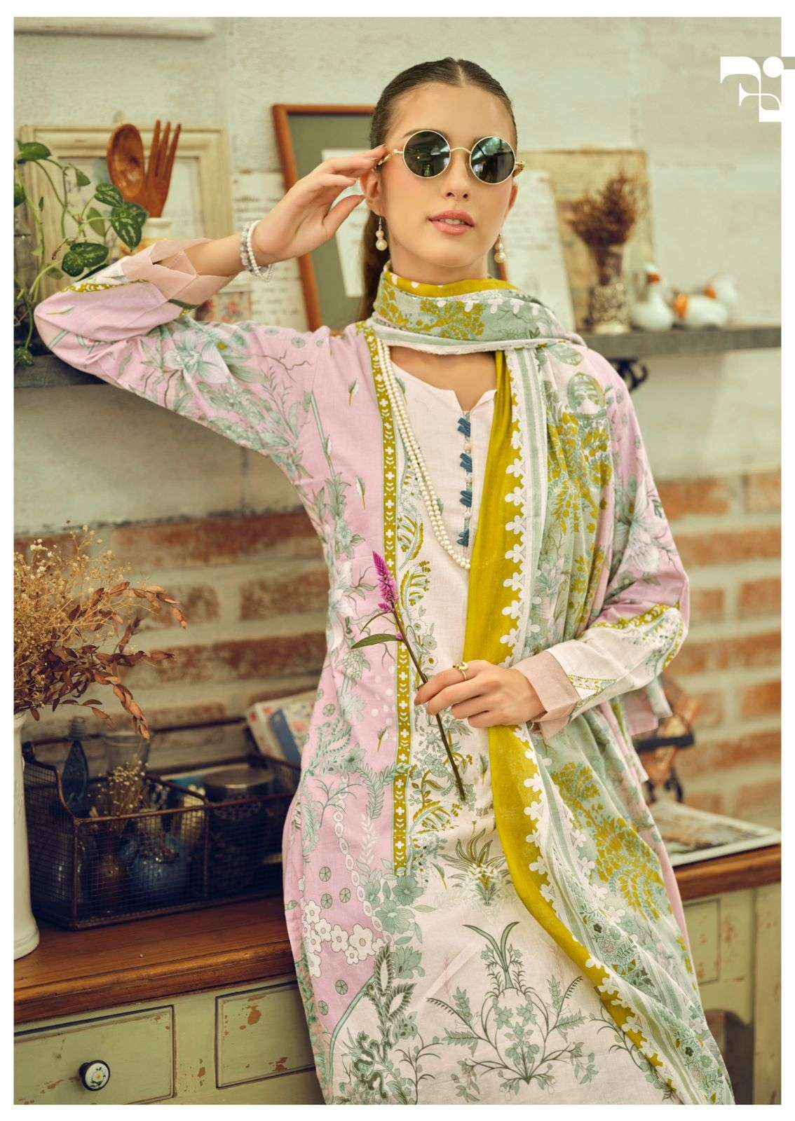 Ishaal Prints Gulmohar Combo Pure Lawn Cotton Dress Material Wholesale Collection ( 10 Pcs Catalog )