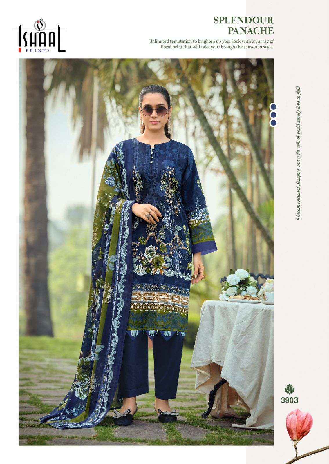 Ishaal Prints Gulmohar Combo Pure Lawn Cotton Dress Material Wholesale Collection ( 10 Pcs Catalog )
