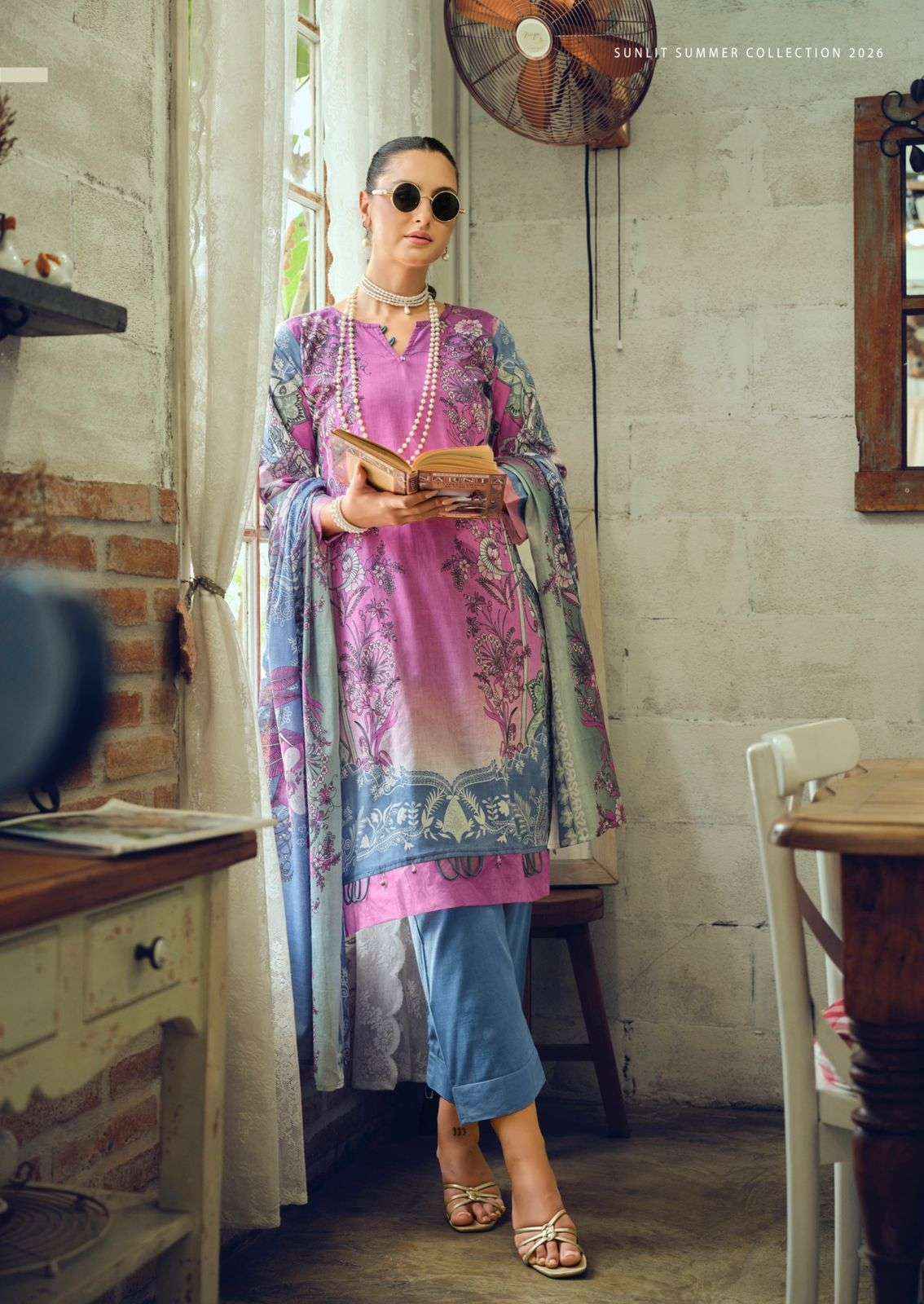 Ishaal Prints Gulmohar Combo Pure Lawn Cotton Dress Material Wholesale Collection ( 10 Pcs Catalog )
