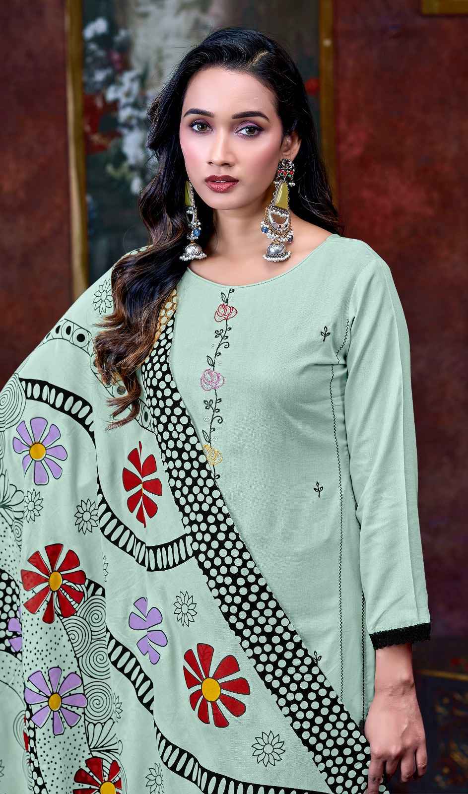 Jt Ankita Vol 53 Rayon Wholesale Dress Material New Catalogue ( 5 pcs Catalogue )