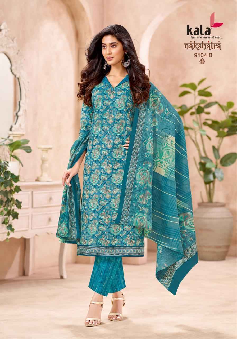 Kala Fashion Nakshatra Vol 5 Cotton Dress Material Wholesale Price ( 12 pcs Catalogue )