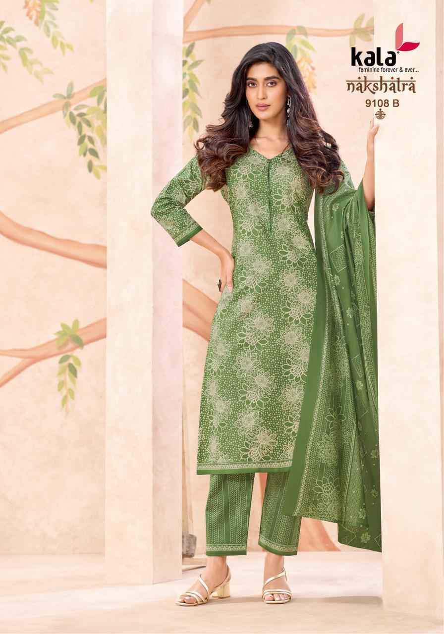 Kala Fashion Nakshatra Vol 5 Cotton Dress Material Wholesale Price ( 12 pcs Catalogue )