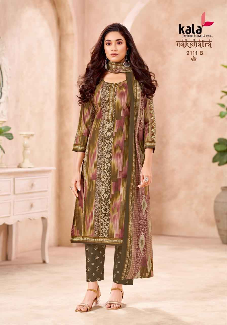 Kala Fashion Nakshatra Vol 5 Cotton Dress Material Wholesale Price ( 12 pcs Catalogue )