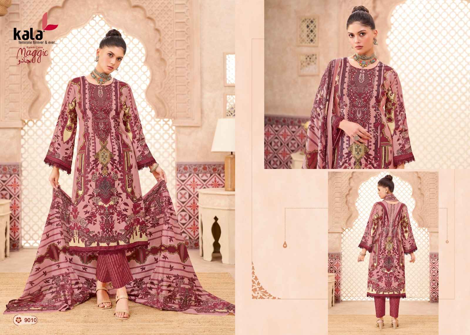 Kala Maggic Vol-24 Karachi Dress Material Wholesale Price 12 Pcs Catalogue