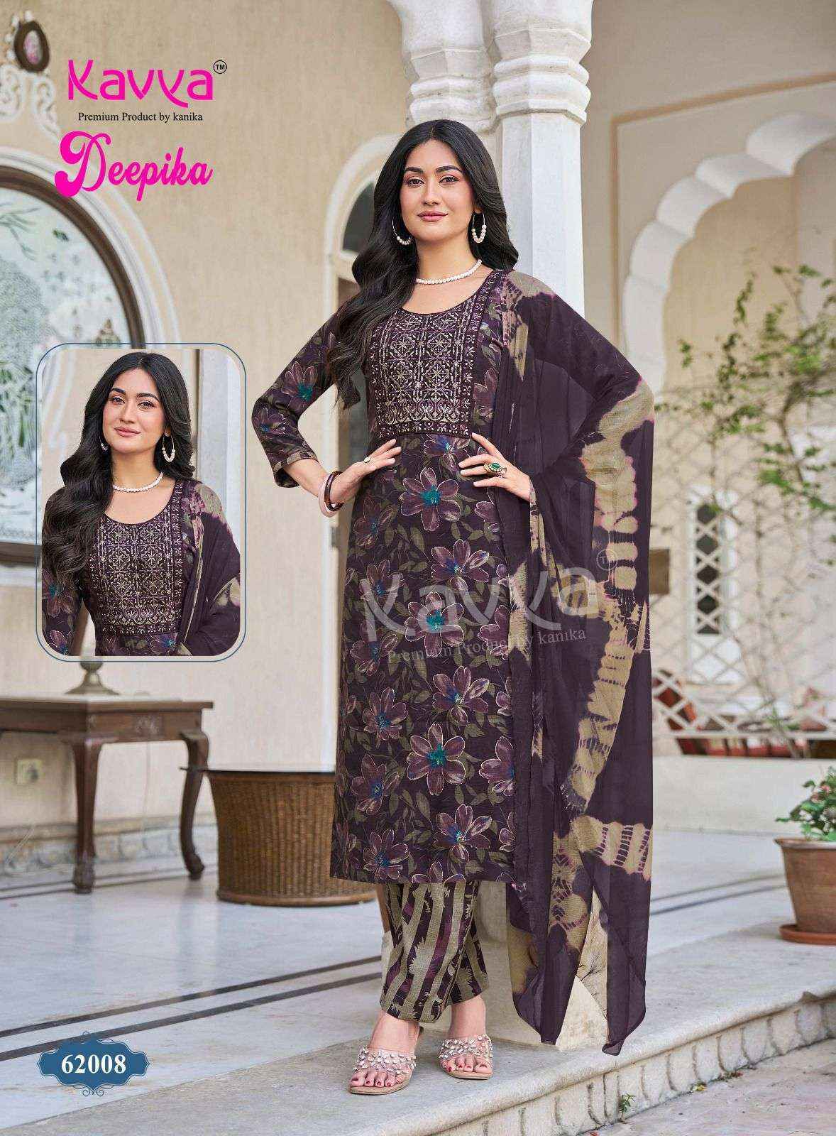 Kavya Deepika Vol 62 Capsule Readymade Suits Wholesale 10 pcs Catalogue