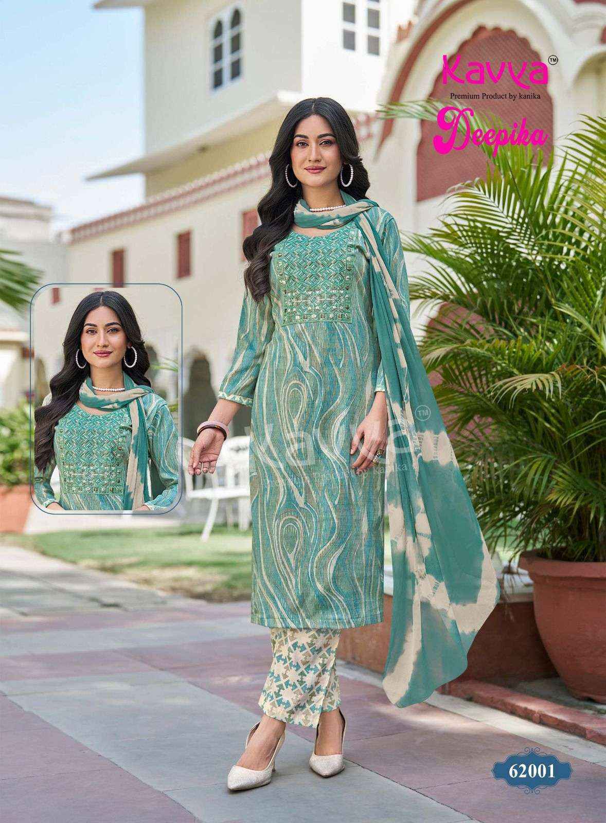 Kavya Deepika Vol 62 Capsule Readymade Suits Wholesale 10 pcs Catalogue