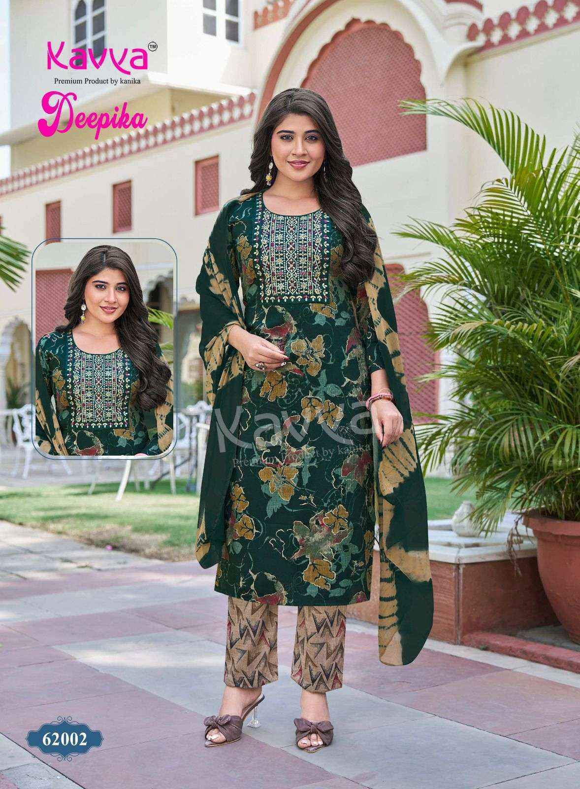 Kavya Deepika Vol 62 Capsule Readymade Suits Wholesale 10 pcs Catalogue
