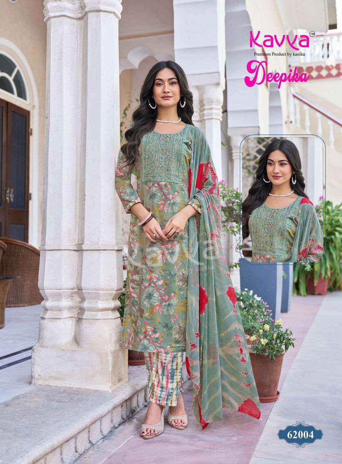 Kavya Deepika Vol 62 Capsule Readymade Suits Wholesale 10 pcs Catalogue