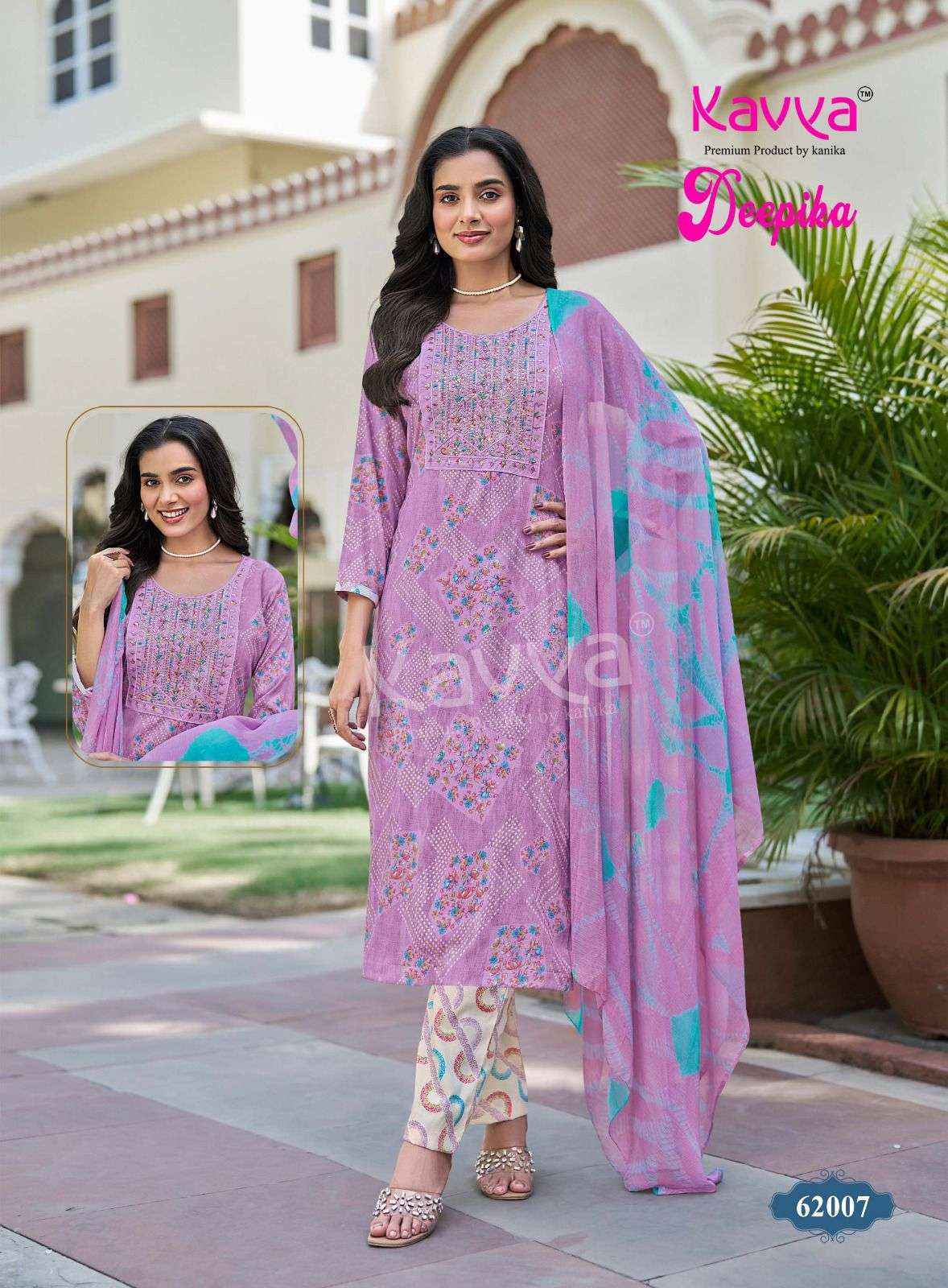 Kavya Deepika Vol 62 Capsule Readymade Suits Wholesale 10 pcs Catalogue