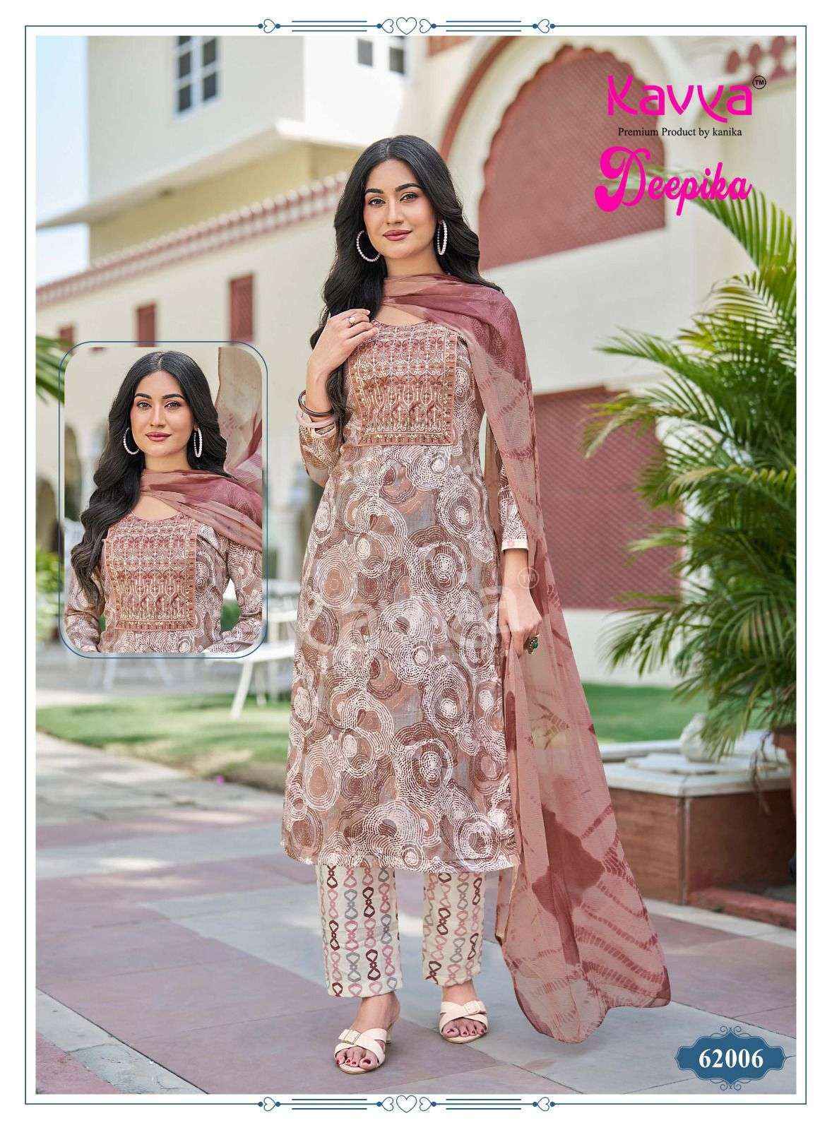 Kavya Deepika Vol 62 Capsule Readymade Suits Wholesale 10 pcs Catalogue