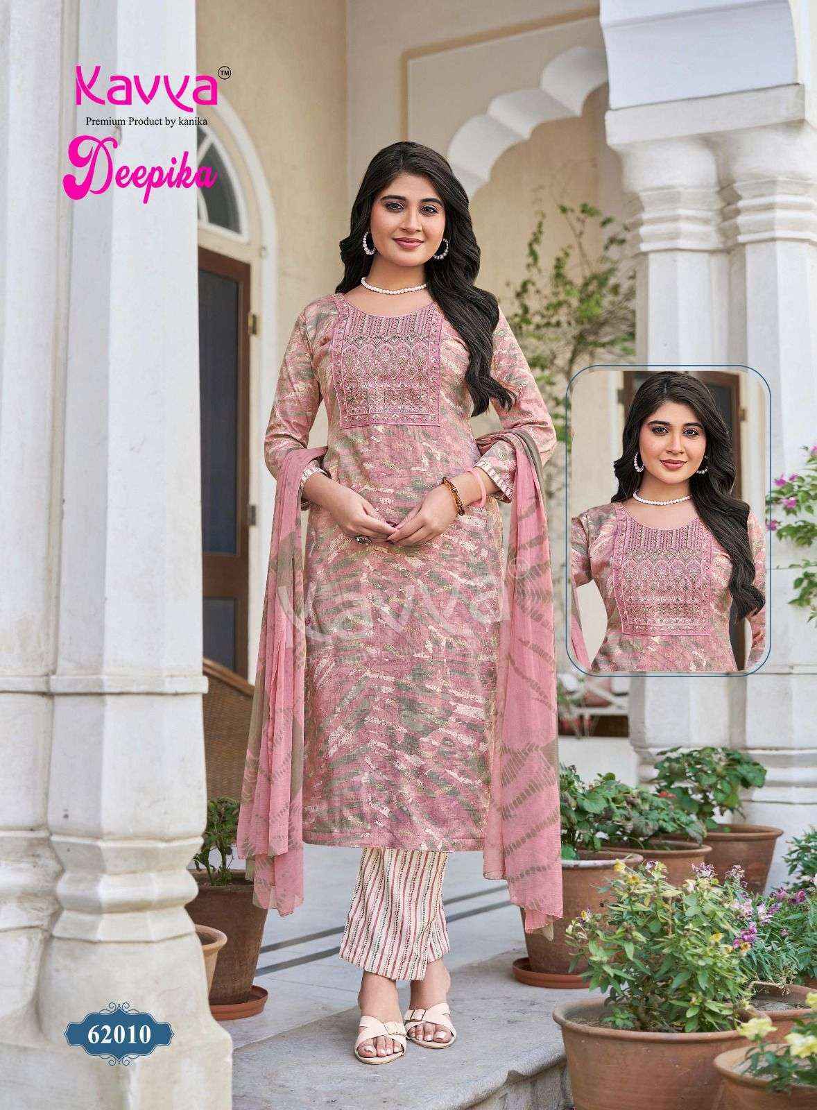 Kavya Deepika Vol 62 Capsule Readymade Suits Wholesale 10 pcs Catalogue