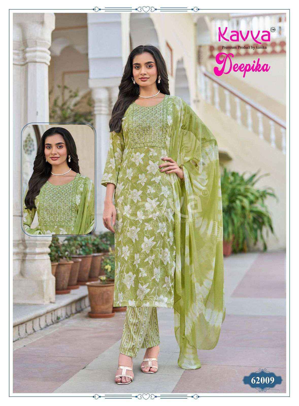 Kavya Deepika Vol 62 Capsule Readymade Suits Wholesale 10 pcs Catalogue