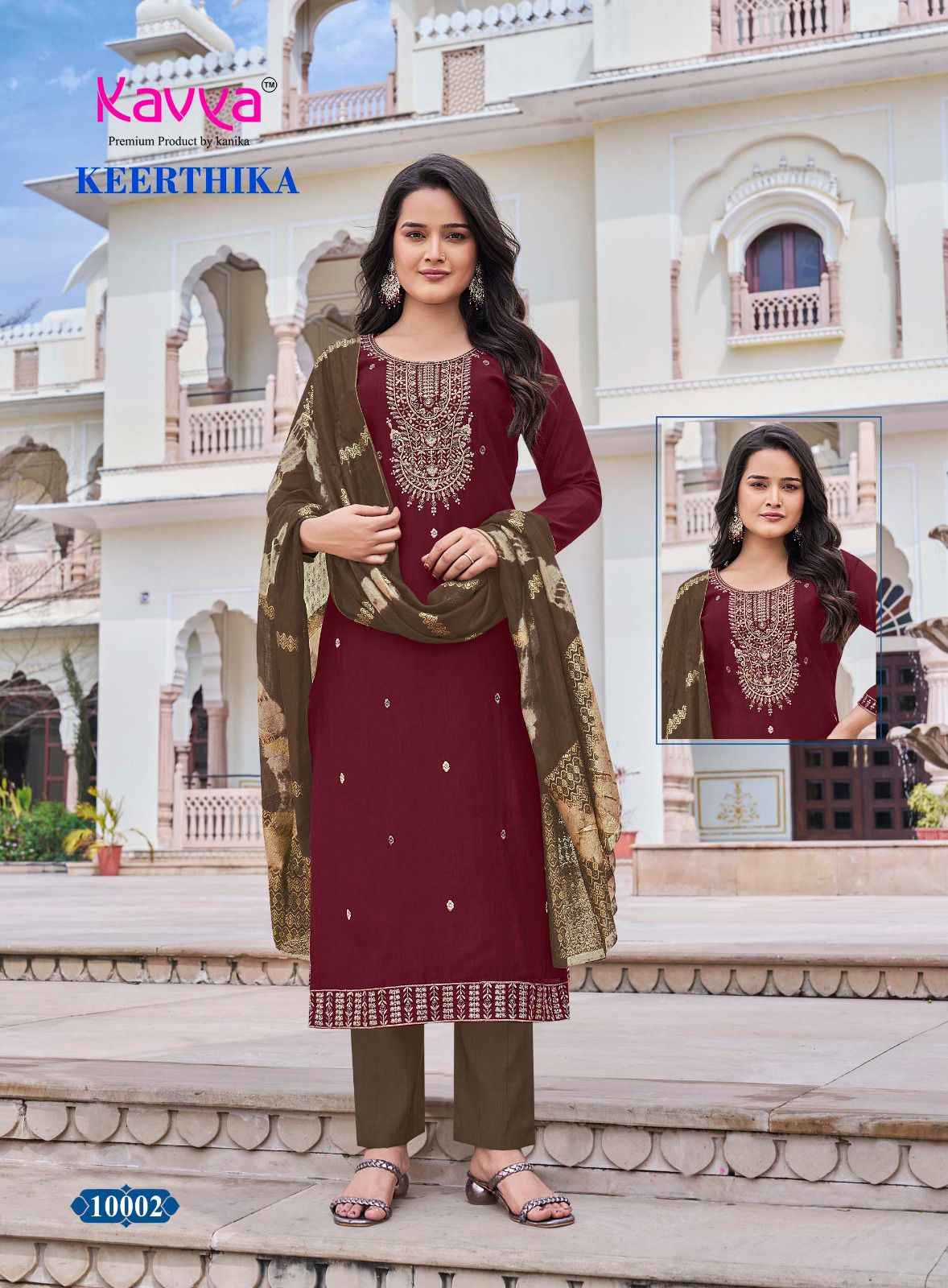 Kavya Keerthika Vol 10 Viscose Readymade suits Wholesale Online Price ( 10 Pcs Catalogue )
