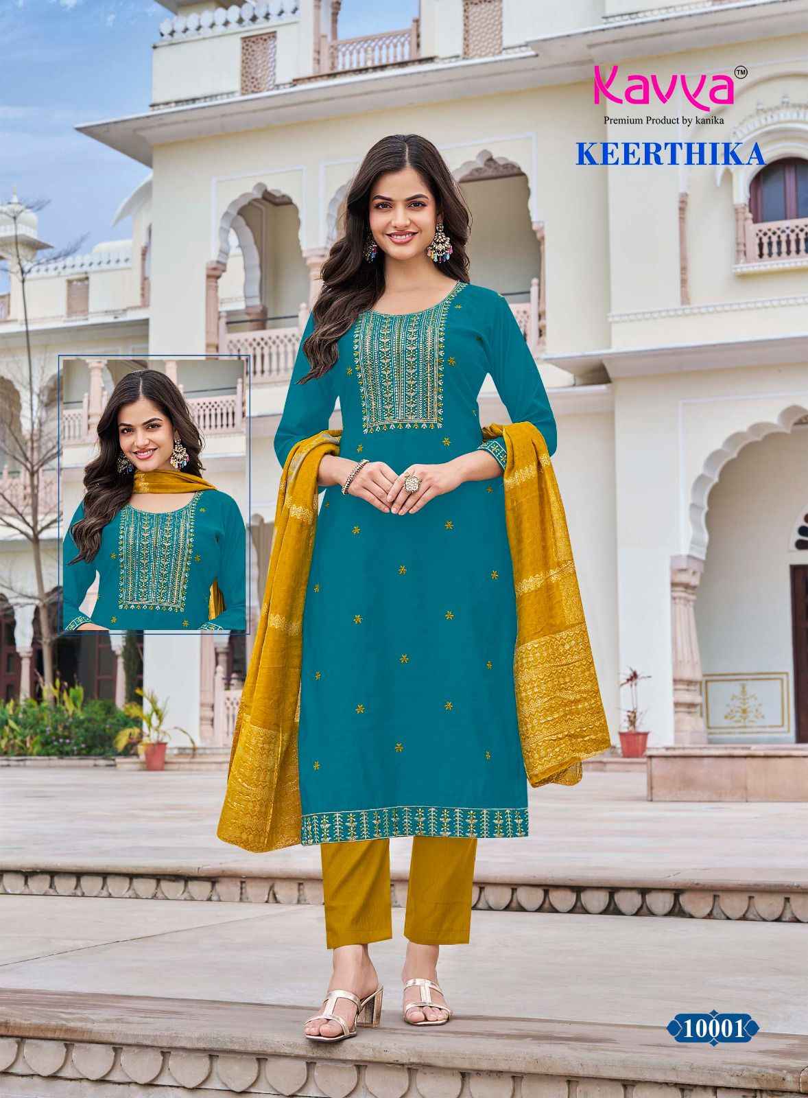 Kavya Keerthika Vol 10 Viscose Readymade suits Wholesale Online Price ( 10 Pcs Catalogue )