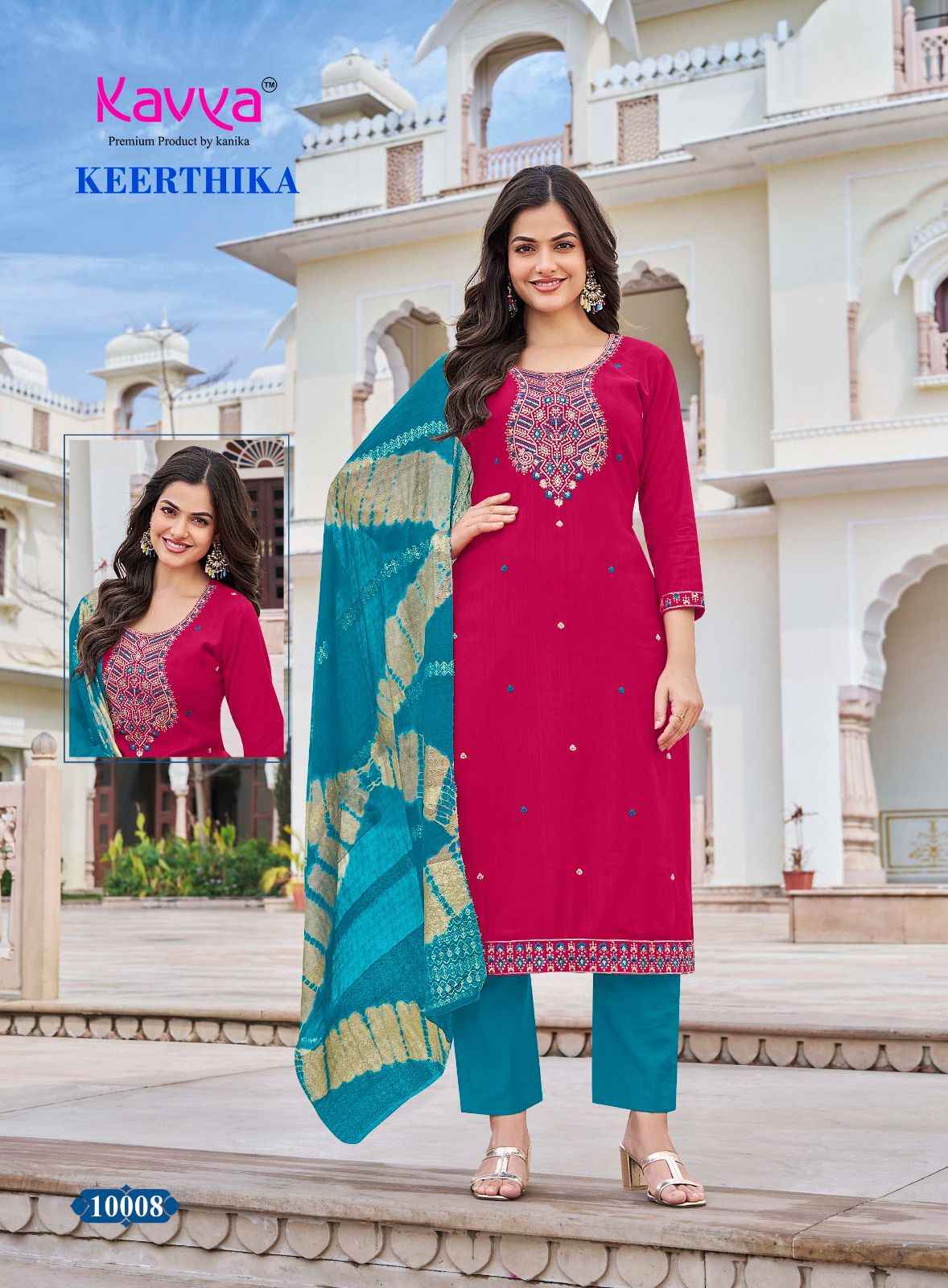 Kavya Keerthika Vol 10 Viscose Readymade suits Wholesale Online Price ( 10 Pcs Catalogue )
