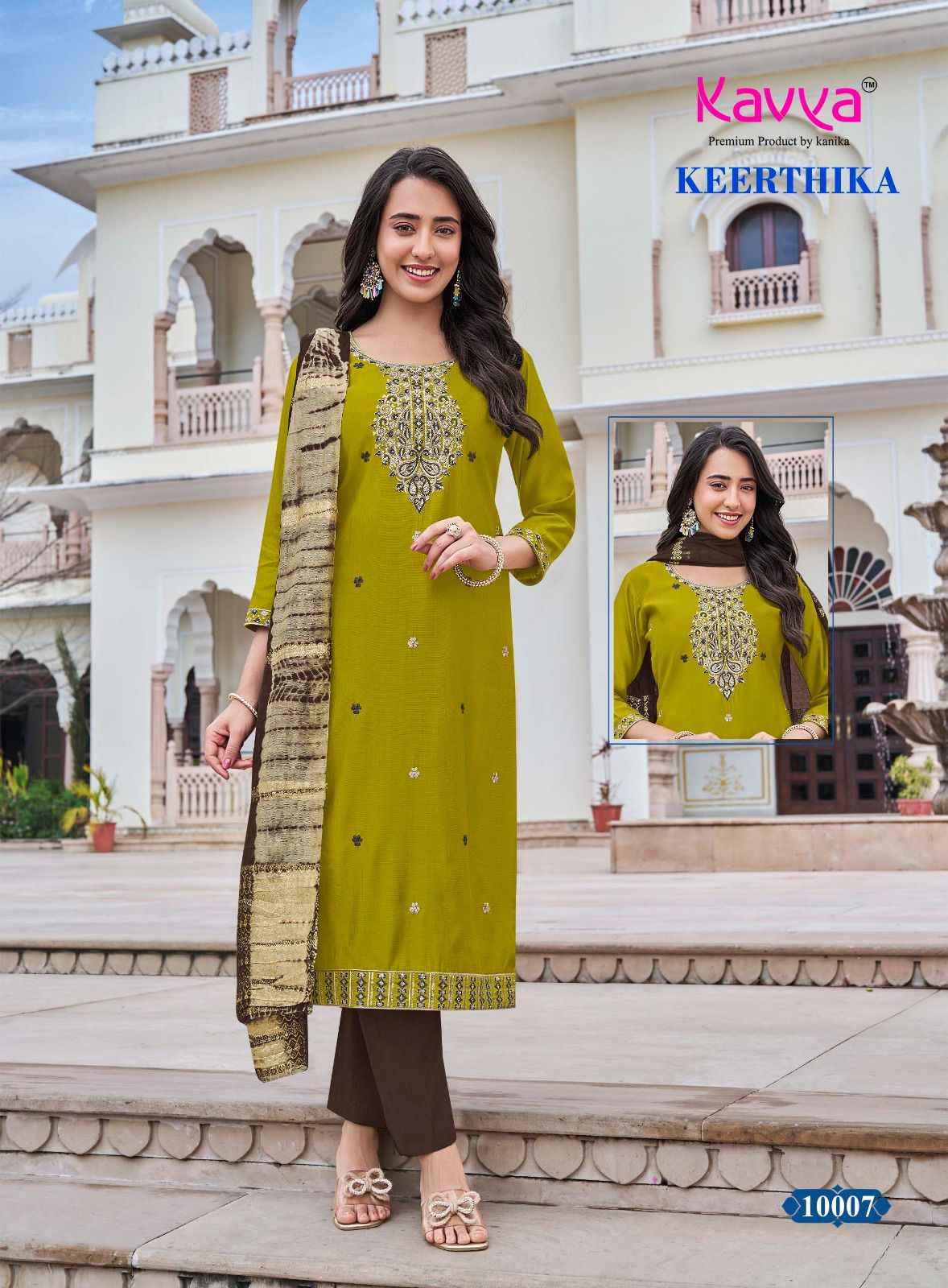 Kavya Keerthika Vol 10 Viscose Readymade suits Wholesale Online Price ( 10 Pcs Catalogue )