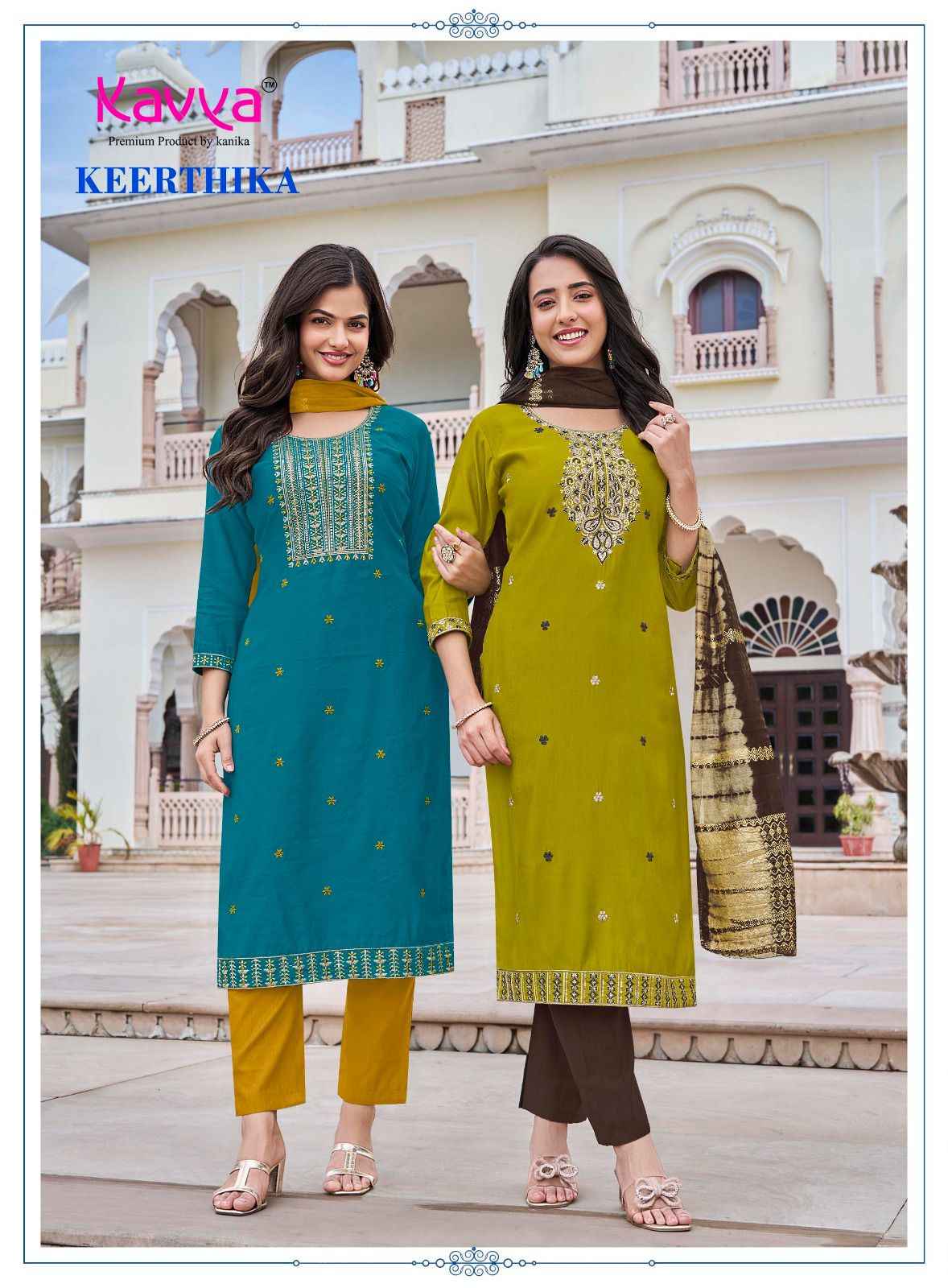 Kavya Keerthika Vol 10 Viscose Readymade suits Wholesale Online Price ( 10 Pcs Catalogue )