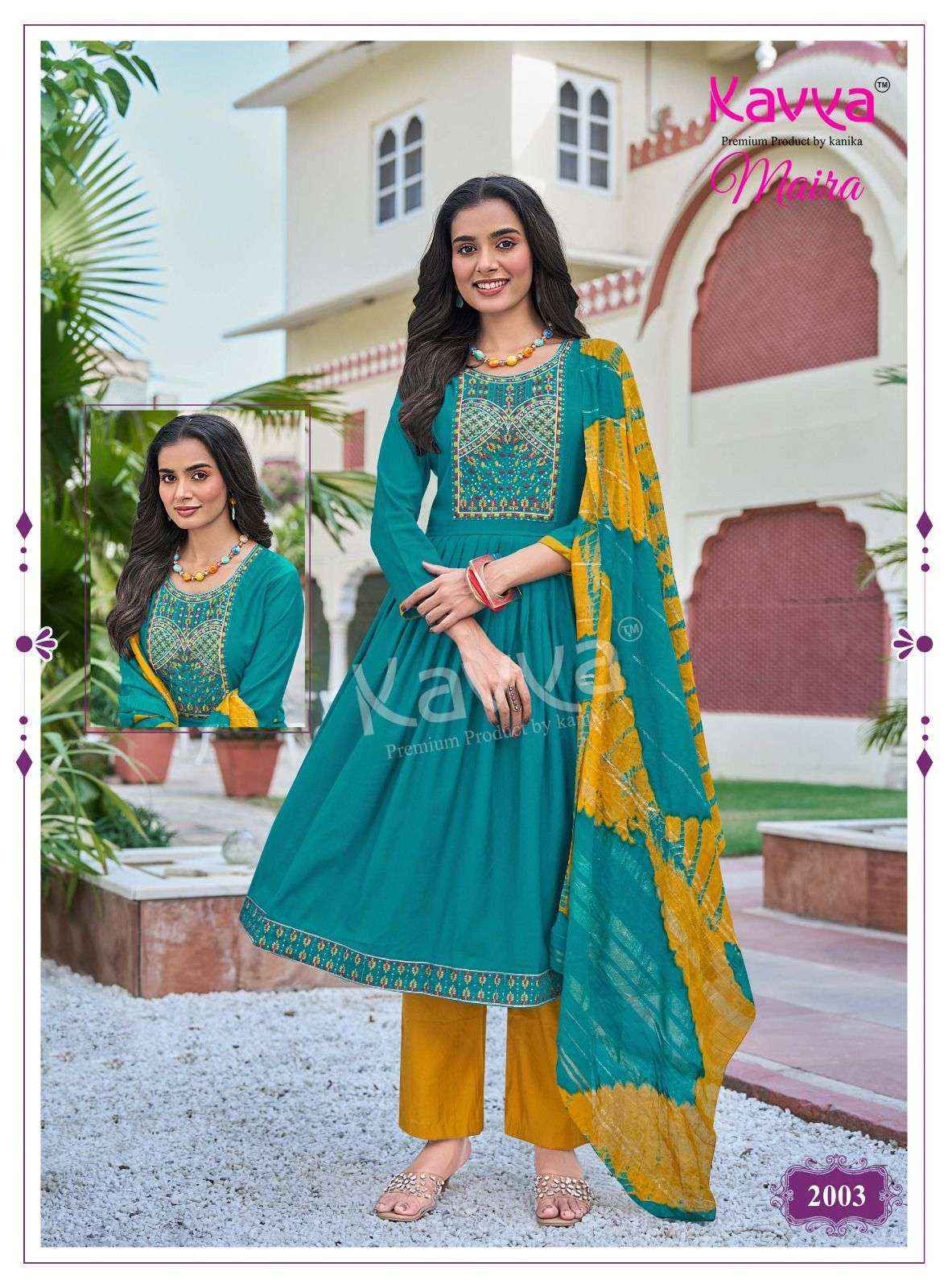 Kavya Maira Vol 2 Readymade Suits - Wholesale Bazaar Surat ( 10 pcs Catalogue )