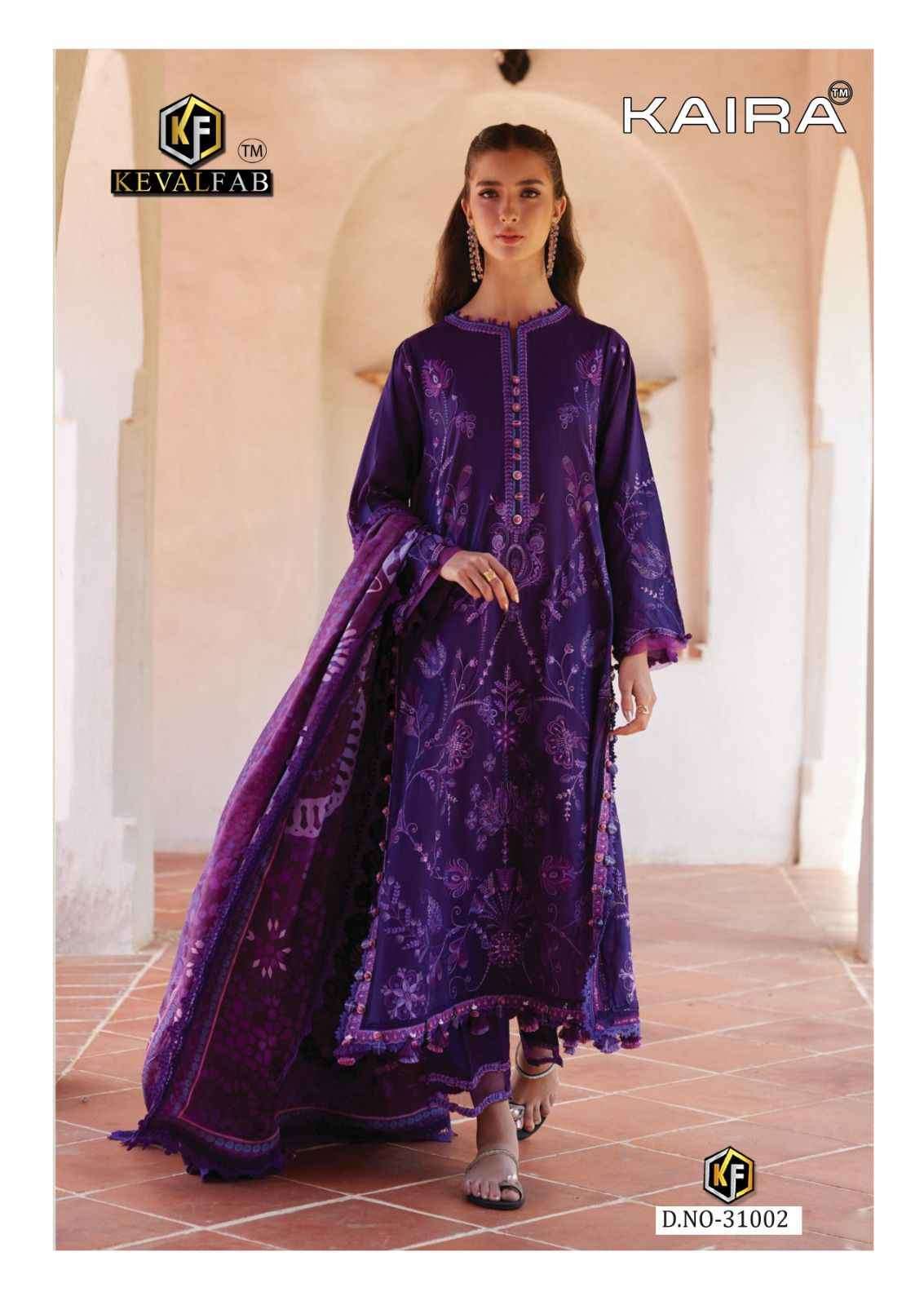 Keval Fab Kaira Vol 31 Lawn Cotton Dress Material Collection ( 6 Pcs Catalog )