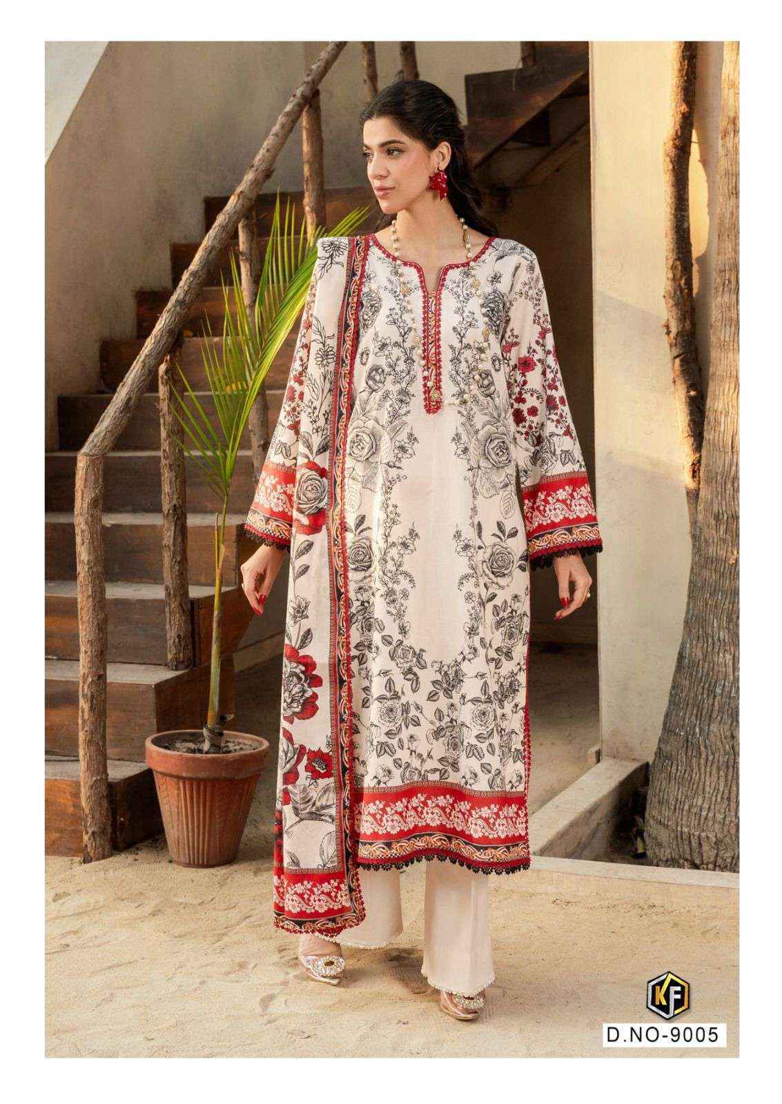Keval Fab Qurbat Nx Vol 9 Cotton Dress Material Wholesale Price 6 pc Cataloge