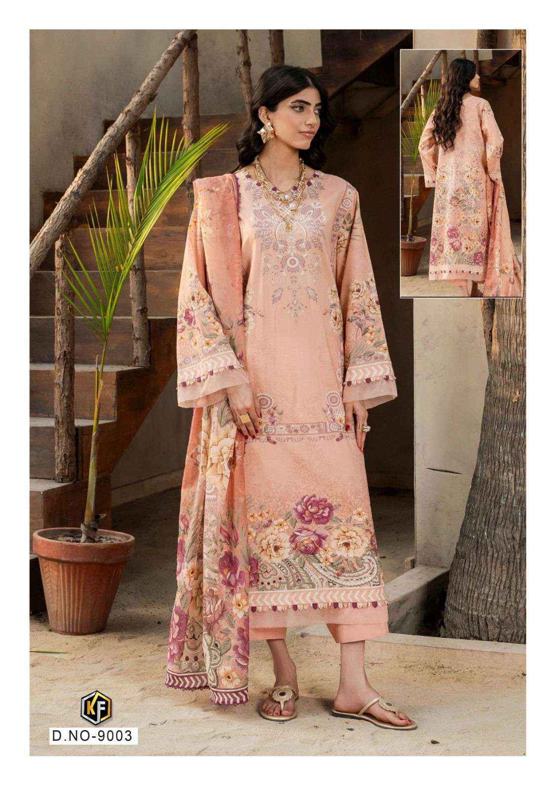 Keval Fab Qurbat Nx Vol 9 Cotton Dress Material Wholesale Price 6 pc Cataloge