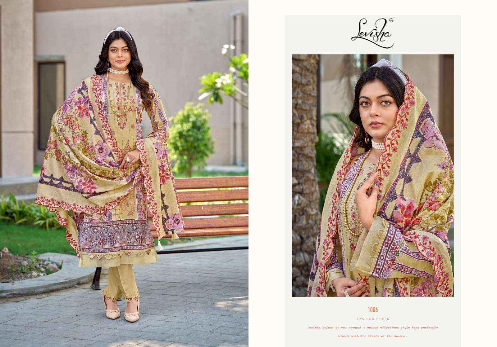 Levisha Madhubala Vol 16 Lawn Cotton Dress Material Wholesale Collection ( 6 Pcs Catalog )