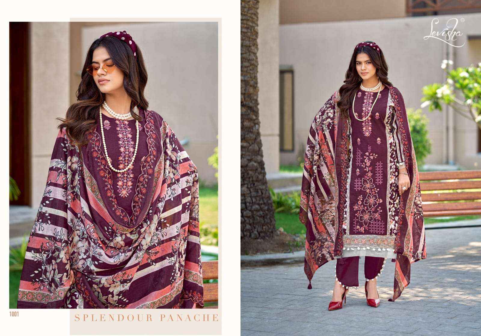 Levisha Madhubala Vol 16 Lawn Cotton Dress Material Wholesale Collection ( 6 Pcs Catalog )
