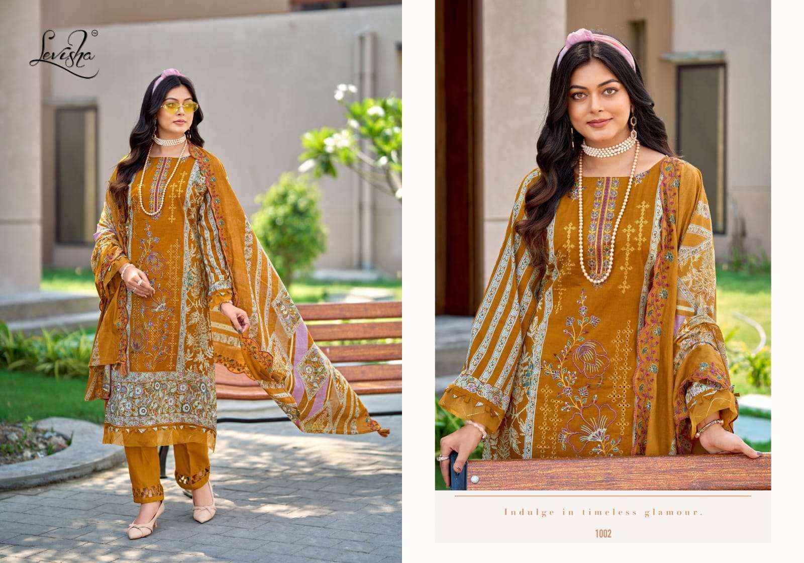 Levisha Madhubala Vol 16 Lawn Cotton Dress Material Wholesale Collection ( 6 Pcs Catalog )