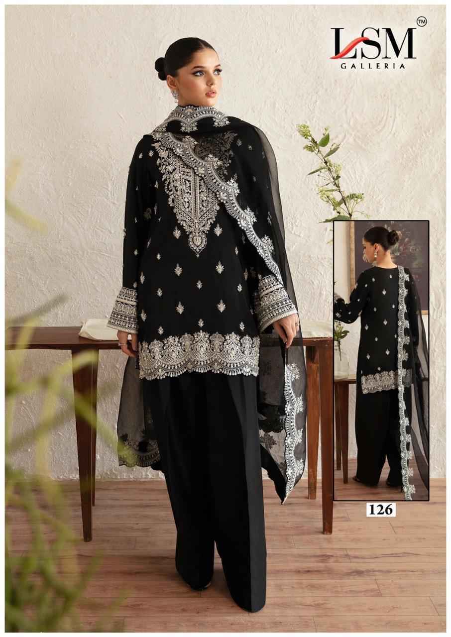 LSM Galleria Black & White Vol 2 Cotton Dress Material Wholesale Price ( 6 pcs Catalogue )