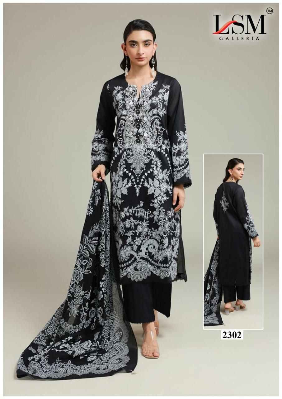 LSM Galleria Parian Dream Vol 23 Lawn Dress Material Wholesale Price ( 6 pcs Catalogue )