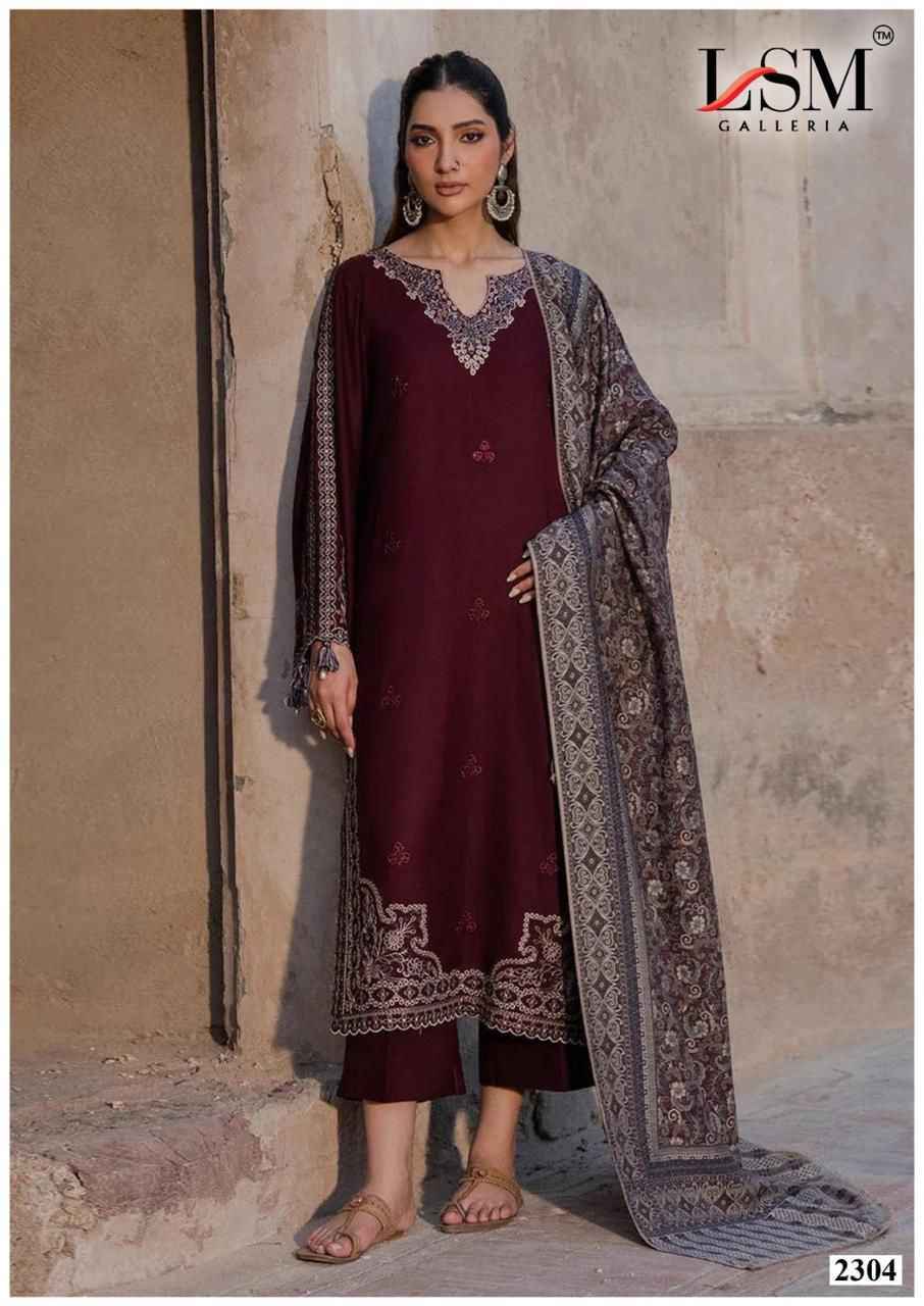LSM Galleria Parian Dream Vol 23 Lawn Dress Material Wholesale Price ( 6 pcs Catalogue )