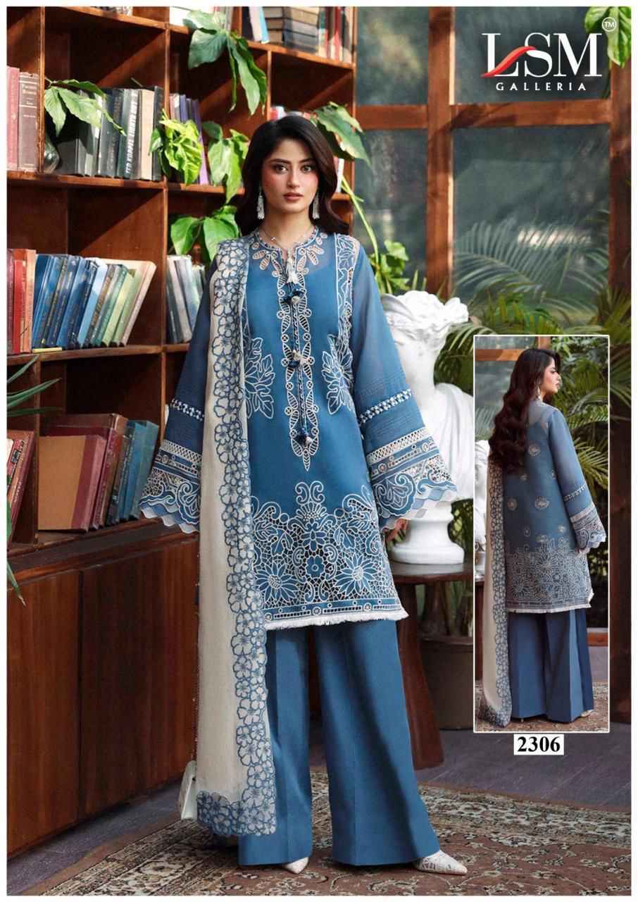 LSM Galleria Parian Dream Vol 23 Lawn Dress Material Wholesale Price ( 6 pcs Catalogue )