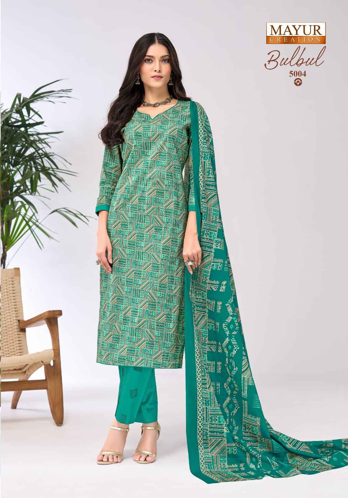 Mayur Creation Bulbul Vol 5 Cotton Dress Material Wholesale Collection ( 10 Pcs Catalog )