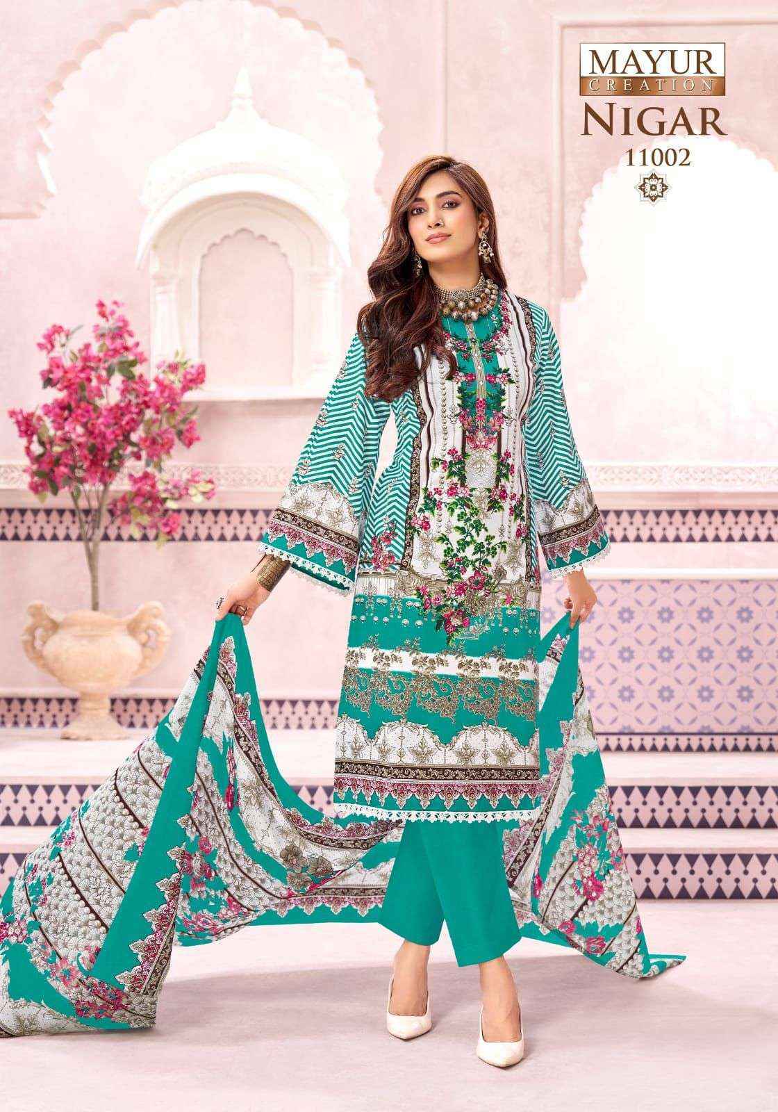 Mayur Creation Nigar Vol 11 Cotton Dress Material Wholesale Collection ( 8 Pcs Catalog )