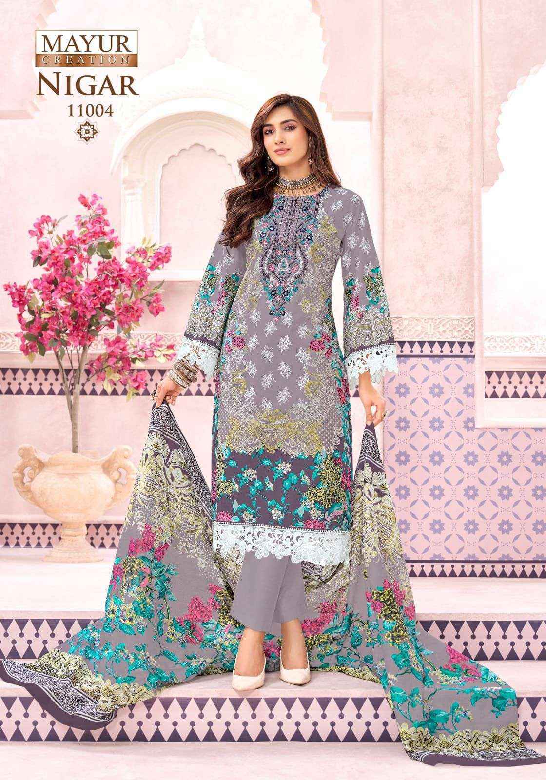 Mayur Creation Nigar Vol 11 Cotton Dress Material Wholesale Collection ( 8 Pcs Catalog )