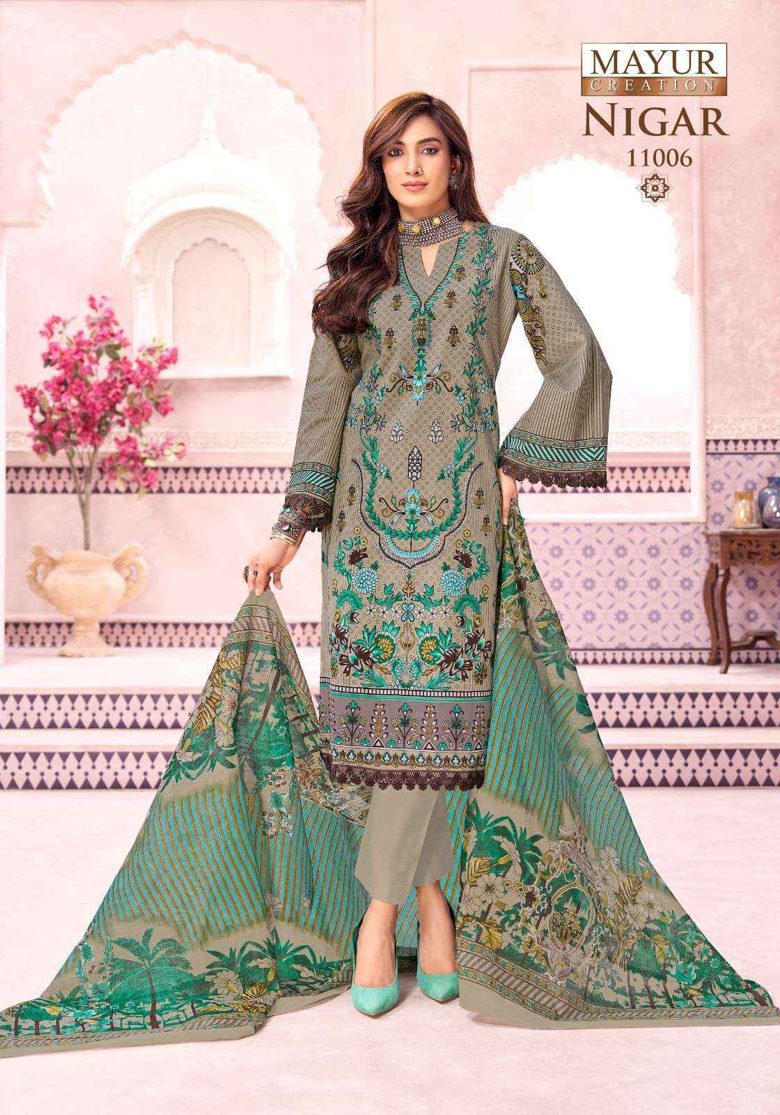 Mayur Creation Nigar Vol 11 Cotton Dress Material Wholesale Collection ( 8 Pcs Catalog )