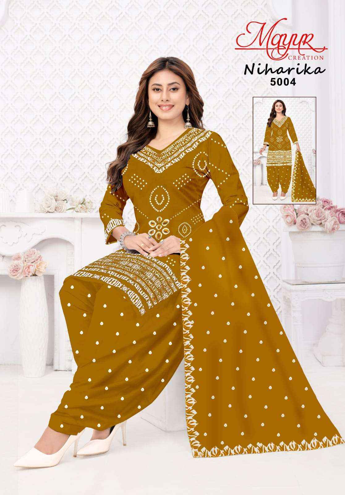Mayur Niharika Vol 5 Wholesale Online Price 10 pcs Catalogue