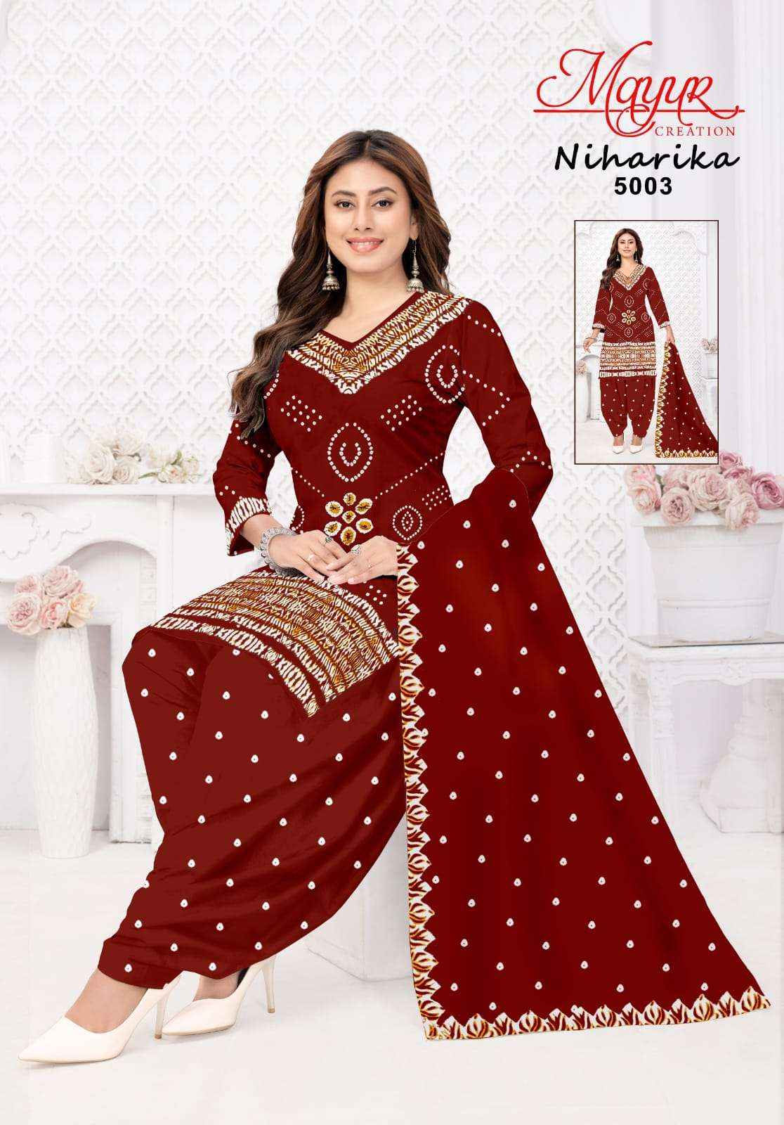Mayur Niharika Vol 5 Wholesale Online Price 10 pcs Catalogue