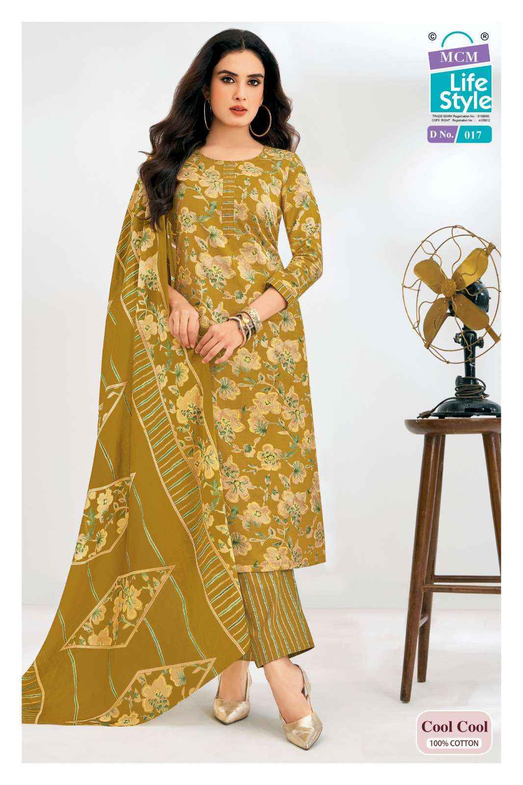 MCM Lifestyle Cool Cool Cotton Readymade Suits Wholesale Price ( 10 pcs Catalogue )