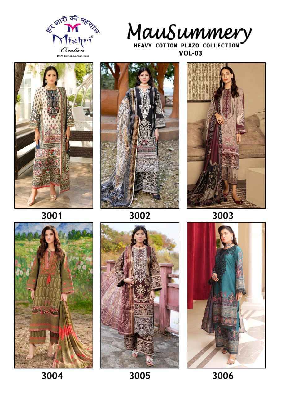Mishri Creation Mausummery Vol 3 Cotton Wholesale Price