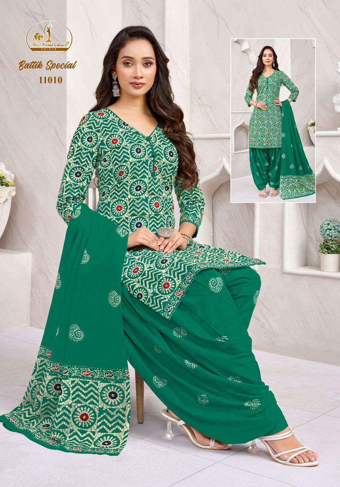 Miss World Choice Batik Special Vol 11 Readymade Cotton Dress Collection ( 10 Pcs Catalog )