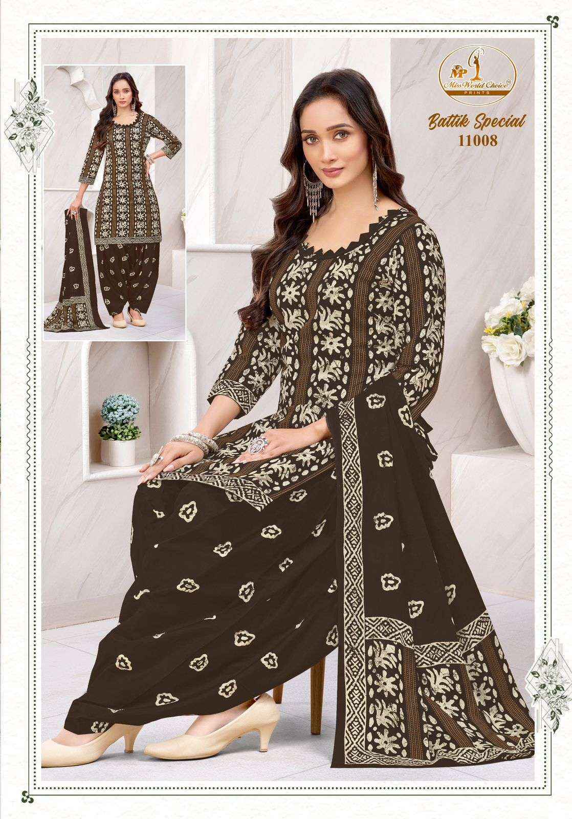 Miss World Choice Batik Special Vol 11 Readymade Cotton Dress Collection ( 10 Pcs Catalog )