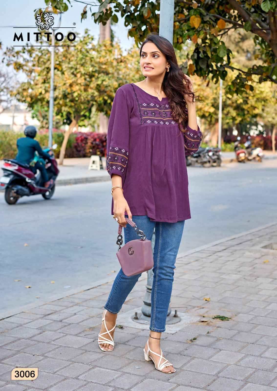 Mittoo Fashion Emlee Rayon Top Wholesale Price ( 6 pcs Catalogue )