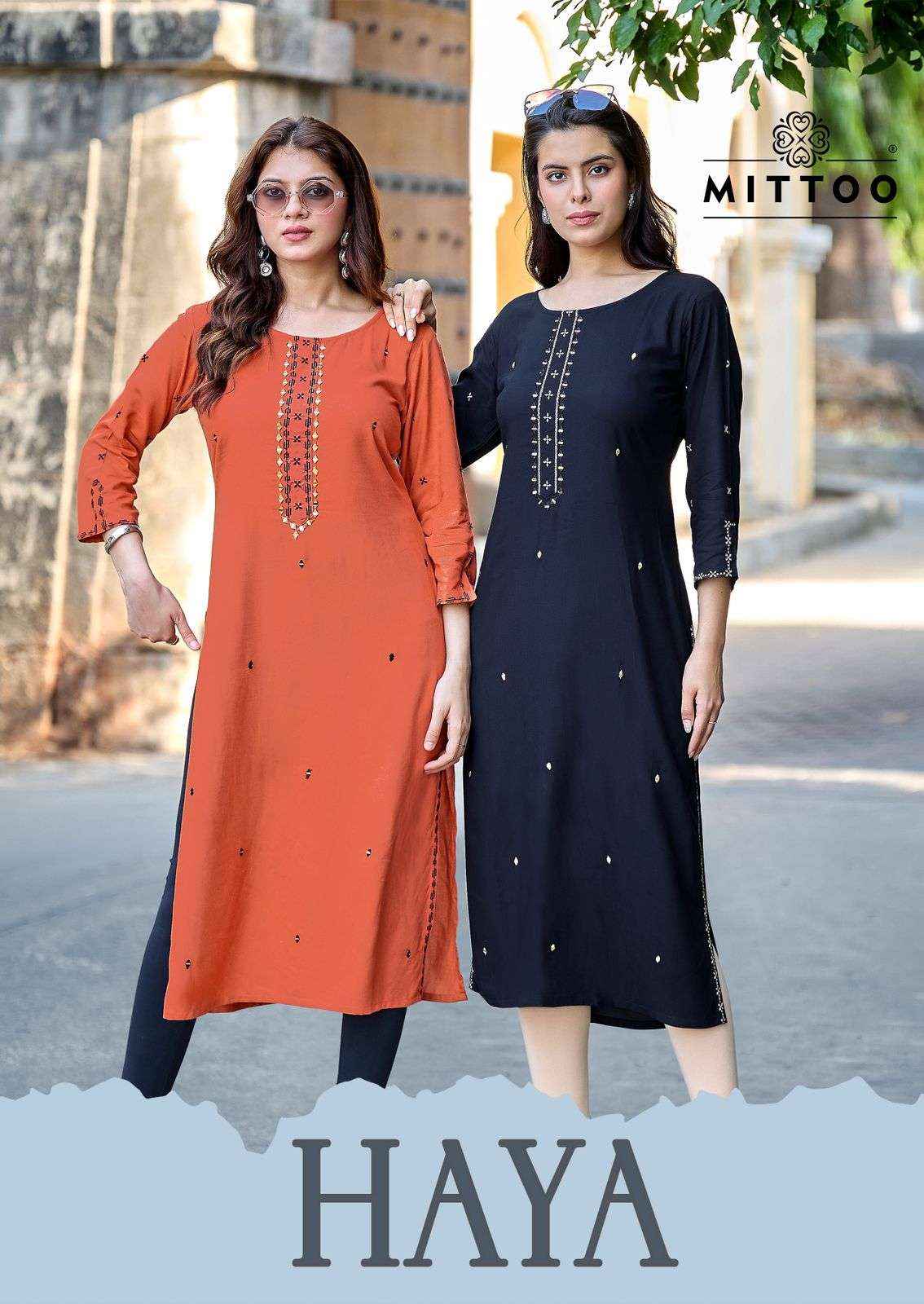 Mittoo Haya Rayon Kurti Wholesale Price