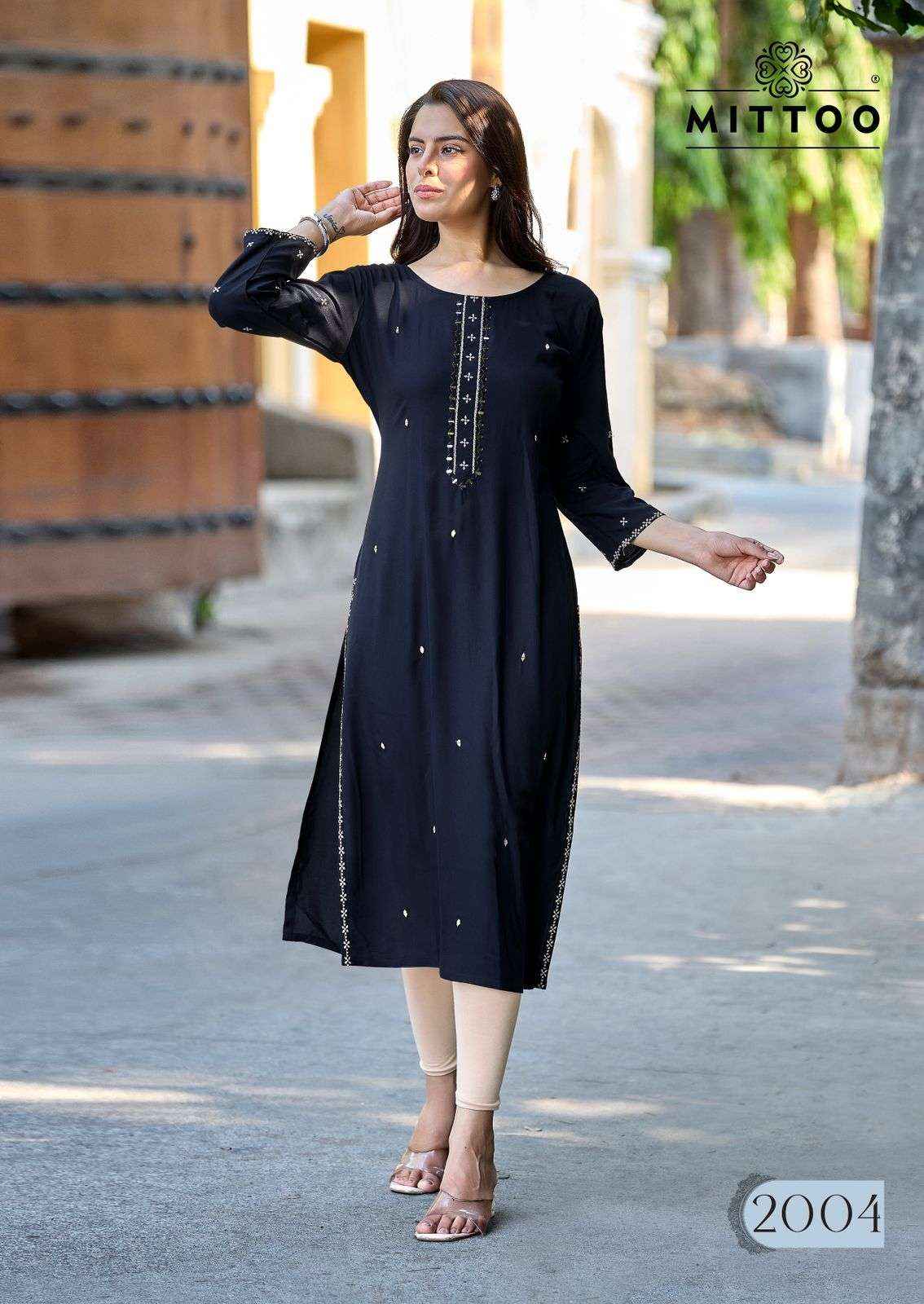 Mittoo Haya Rayon Kurti Wholesale Price