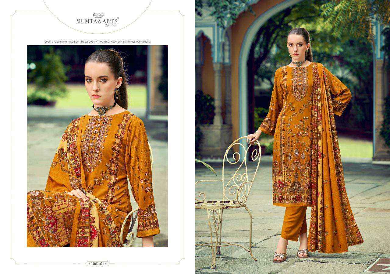 Mumtaz Arts Kashmiri Kali Viscose Rayon Dress Material Wholesale Collection ( 5 Pcs Catalog )