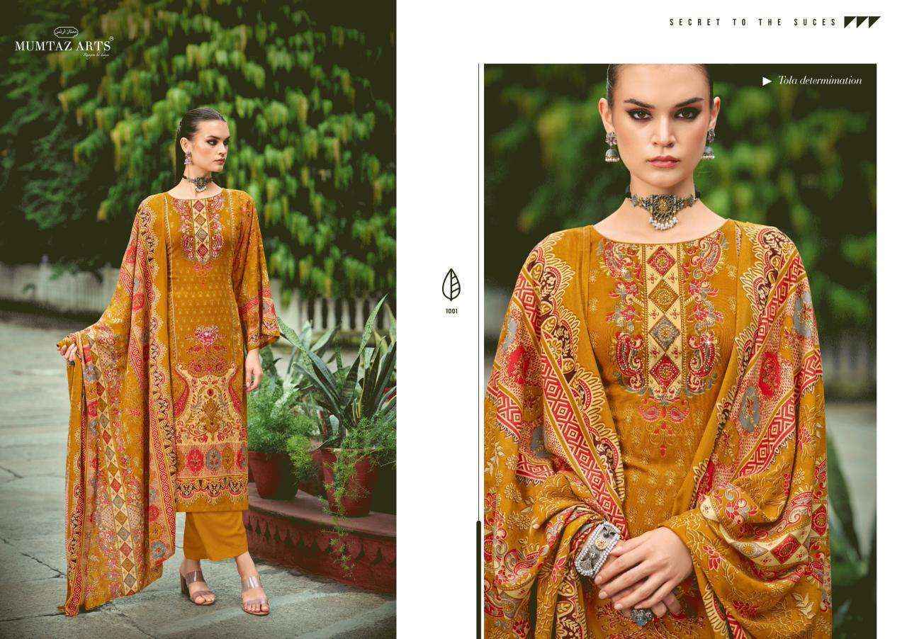 Mumtaz Arts Makhmali Viscose Rayon Dress Material Wholesale Collection ( 5 Pcs Catalog )