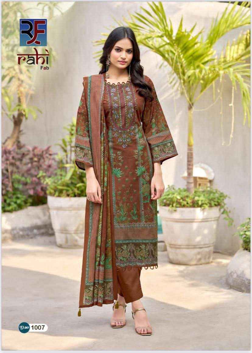 Rahi Fab Red Orchid Suits Wholesale Price