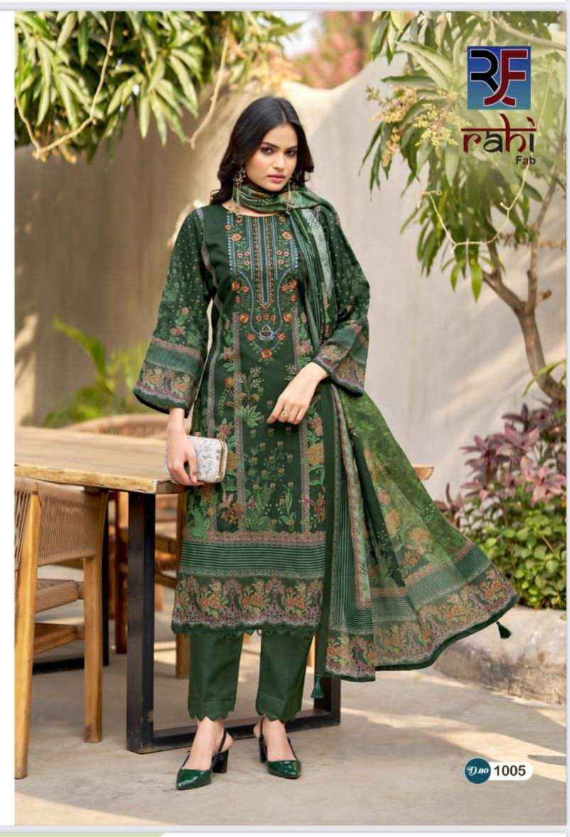Rahi Fab Red Orchid Suits Wholesale Price